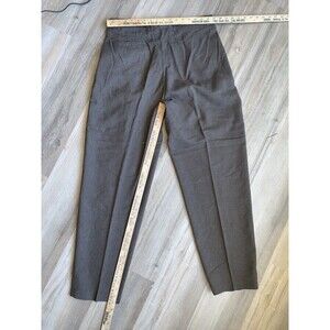 Vintage 90’s Sharp  Men’s Pants 34x 32” Brown Glen Plaid Wool "Full House" Style